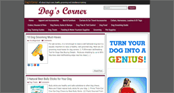 Desktop Screenshot of dogscorner.great-discovery.com
